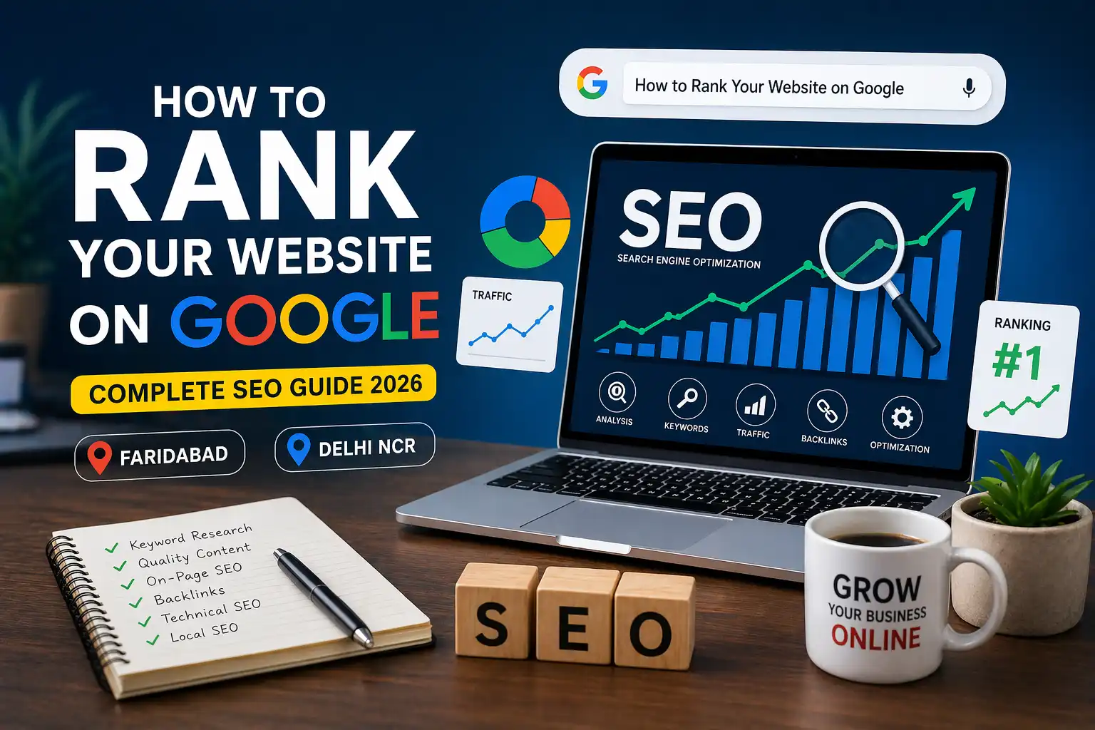 How to Rank Your Website on Google (Complete Practical Guide for 2026)