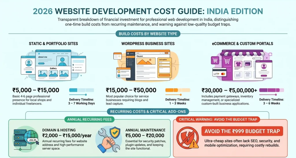 website cost