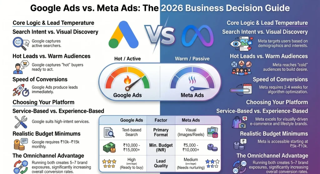 google ads vs meta ads