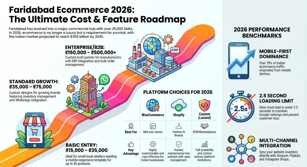 Ecommerce Web Development in Faridabad