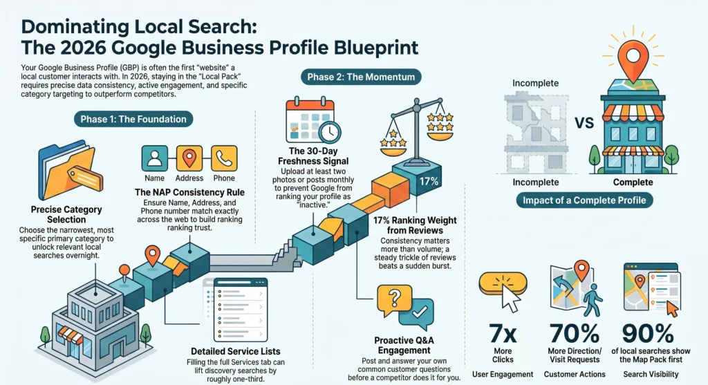 Google Business Profile optimization